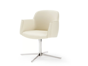 TULIP - Leather guest chair _ ESTEL GROUP